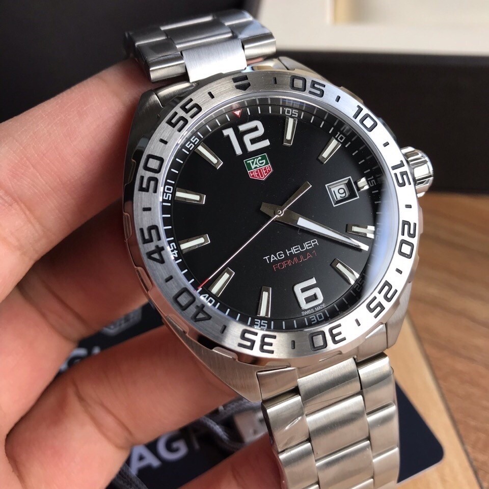 TAG Heuer Formula 1 Stainless Steel Quartz 43mm Watch view 1