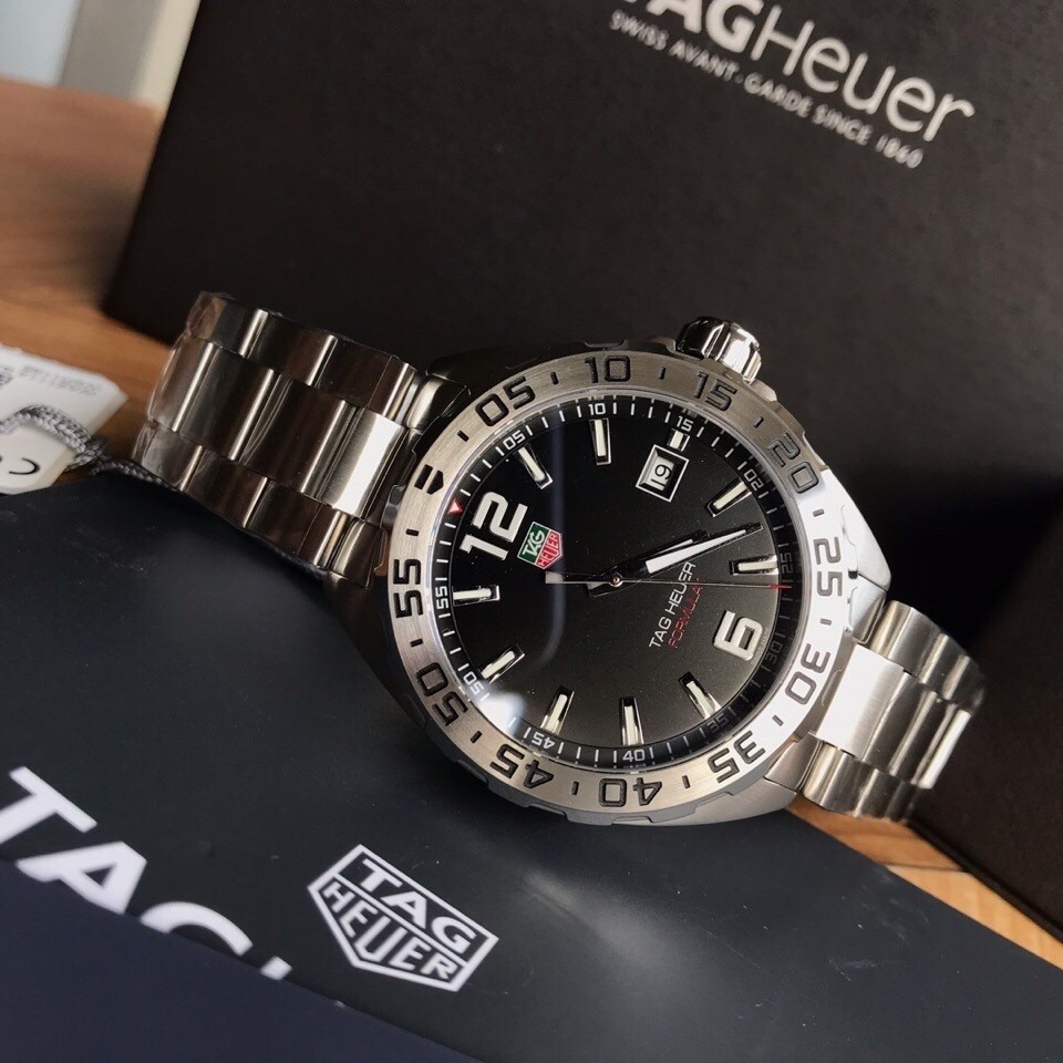 TAG Heuer Formula 1 Stainless Steel Quartz 43mm Watch view 4
