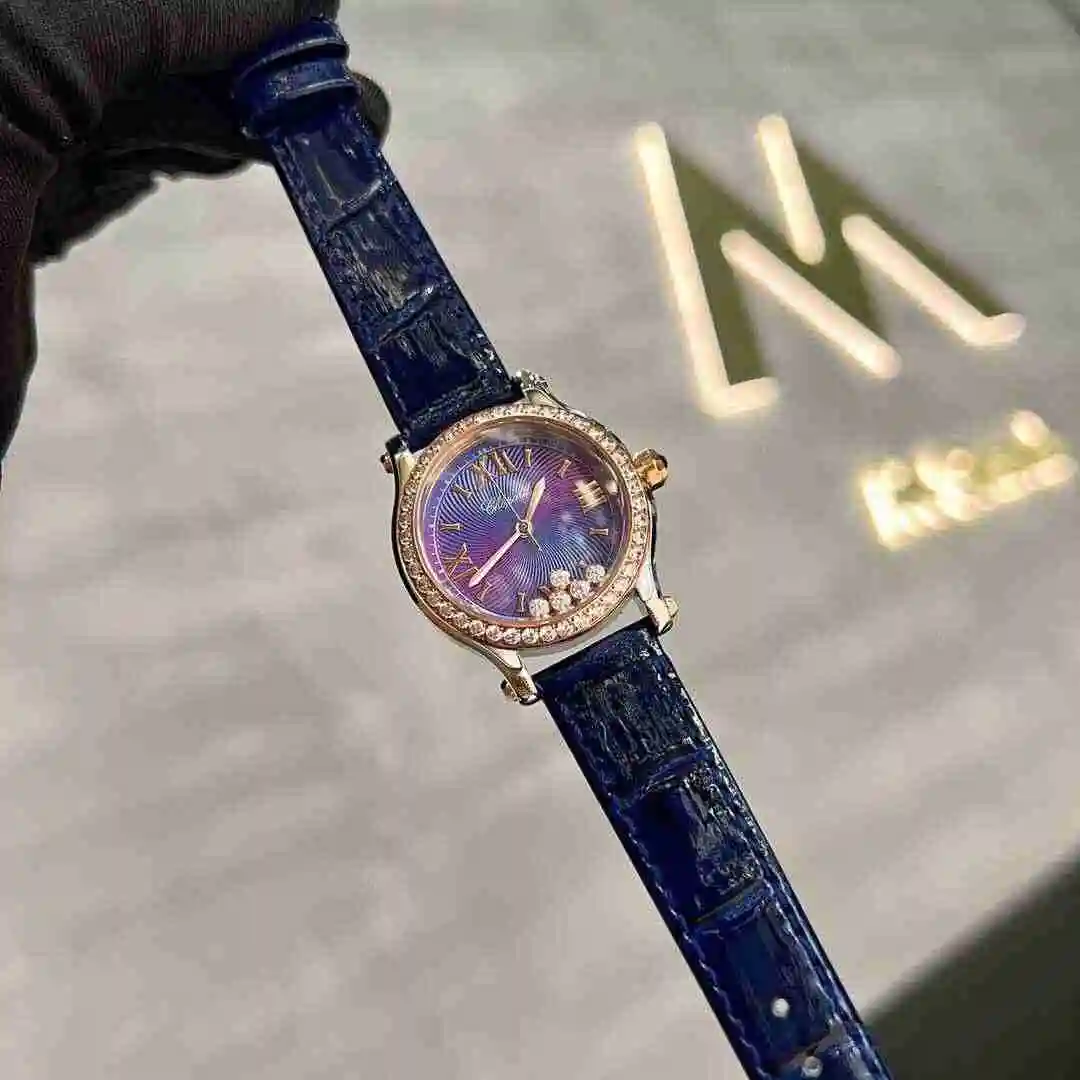 General Watches Chopard Chopin Watch Women's Watch Paired with Original Fully Automatic Mechanical Movement Top Grade 316 Precision Steel Case with Mineral Super Strong Mirror Diameter 33mm KK02650 2 view 9
