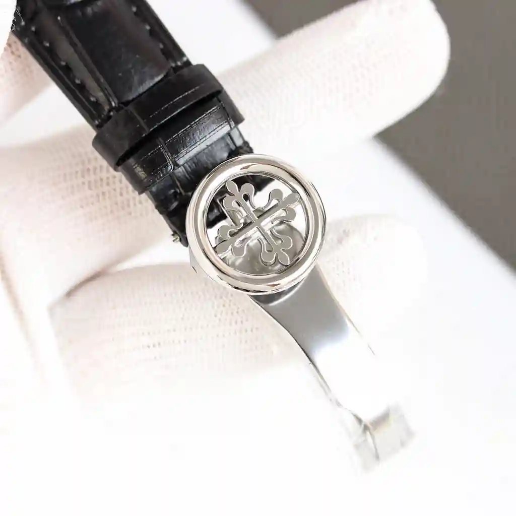 General Watches Patek Philippe Patek@Philippe watch men's watch with original fully automatic mechanical movement top 316 stainless steel case strap mineral super mirror diameter 38mm KK view 2