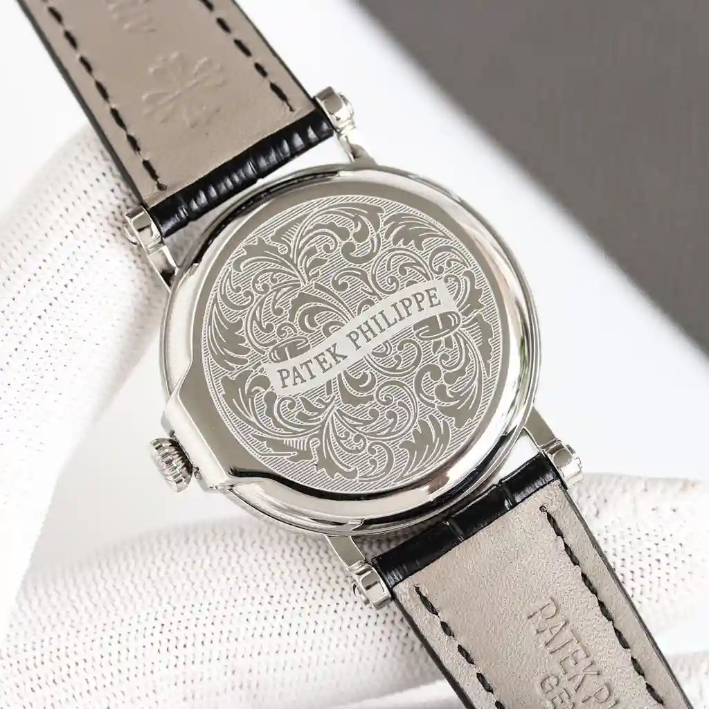 General Watches Patek Philippe Patek@Philippe watch men's watch with original fully automatic mechanical movement top 316 stainless steel case strap mineral super mirror diameter 38mm KK view 4
