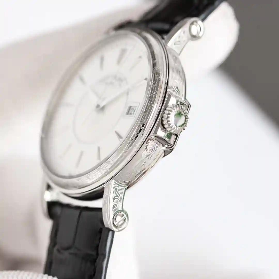 General Watches Patek Philippe Patek@Philippe watch men's watch with original fully automatic mechanical movement top 316 stainless steel case strap mineral super mirror diameter 38mm KK view 6