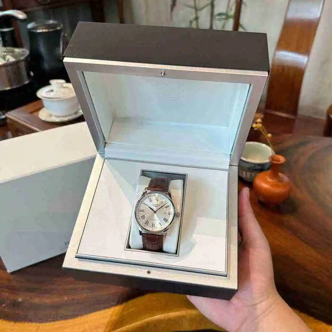 General Watches Longines Watch Men's Watch Paired with Original Fully Automatic Mechanical Movement Top grade 316 Precision Steel Case with Mineral Super Strong Mirror Diameter 40mm KK03800 view 5