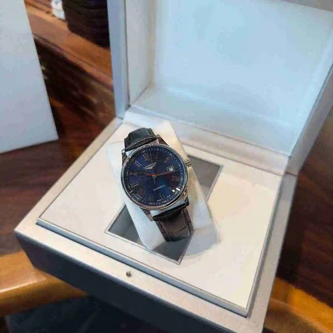General Watches Longines Watch Men's Watch Paired with Original Fully Automatic Mechanical Movement Top grade 316 Precision Steel Case with Mineral Super Strong Mirror Diameter 40mm KK03800 view 8