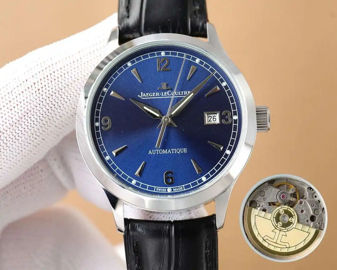 General Watches Jaeger-LeCoultre Watch JI@ men's watch with original fully automatic mechanical movement, top-grade 316 stainless steel case and strap, mineral super mirror, diameter 40mm KK05450 1 view 5