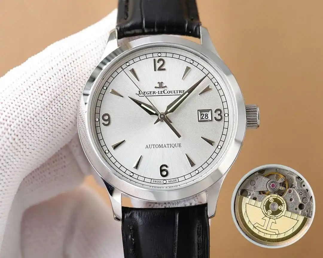 General Watches Jaeger-LeCoultre Watch JI@ men's watch with original fully automatic mechanical movement, top-grade 316 stainless steel case and strap, mineral super mirror, diameter 40mm KK05450 1 view 6
