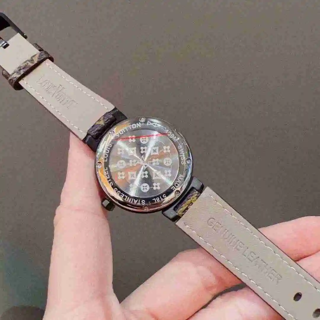 General Watches LV watch for women with original fully automatic mechanical movement, top grade 316 precision steel case with mineral super strong mirror diameter 33mm KK02550 3 view 3