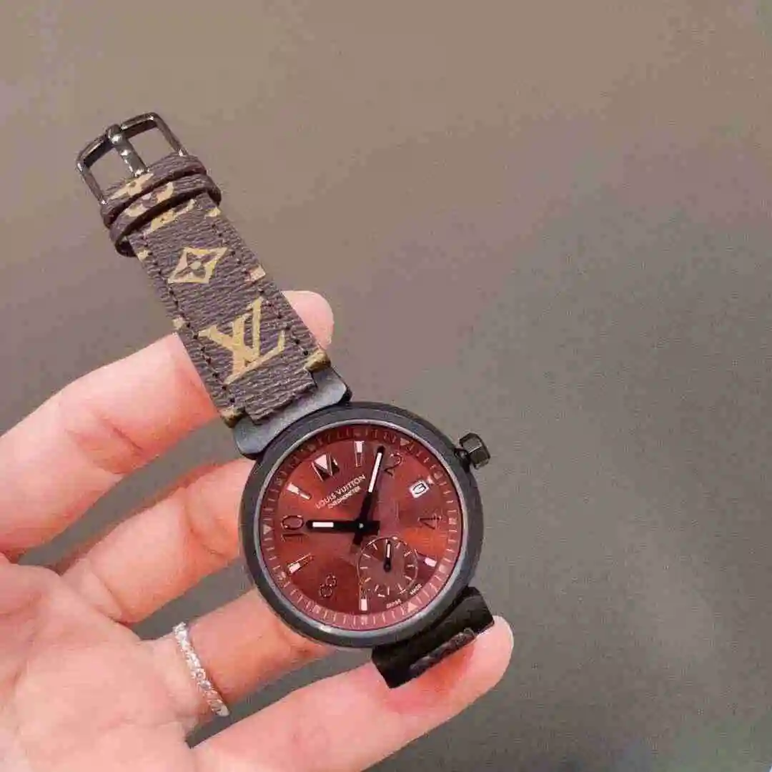 General Watches LV watch for women with original fully automatic mechanical movement, top grade 316 precision steel case with mineral super strong mirror diameter 33mm KK02550 3 view 4