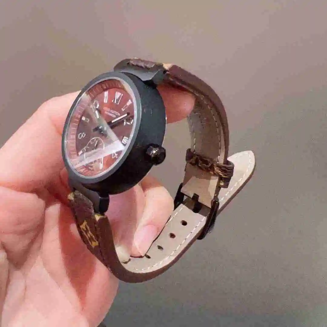 General Watches LV watch for women with original fully automatic mechanical movement, top grade 316 precision steel case with mineral super strong mirror diameter 33mm KK02550 3 view 7