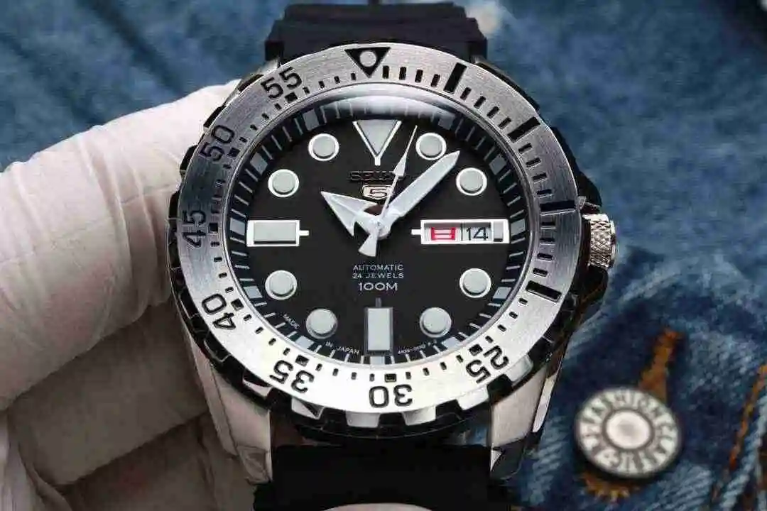 General Watches SEIKO Watch Men's Watch Paired with Original Fully Automatic Mechanical Movement Top Grade 316 Precision Steel Case Case with Mineral Super Strong Mirror Diameter 43mm KK05800 view 6