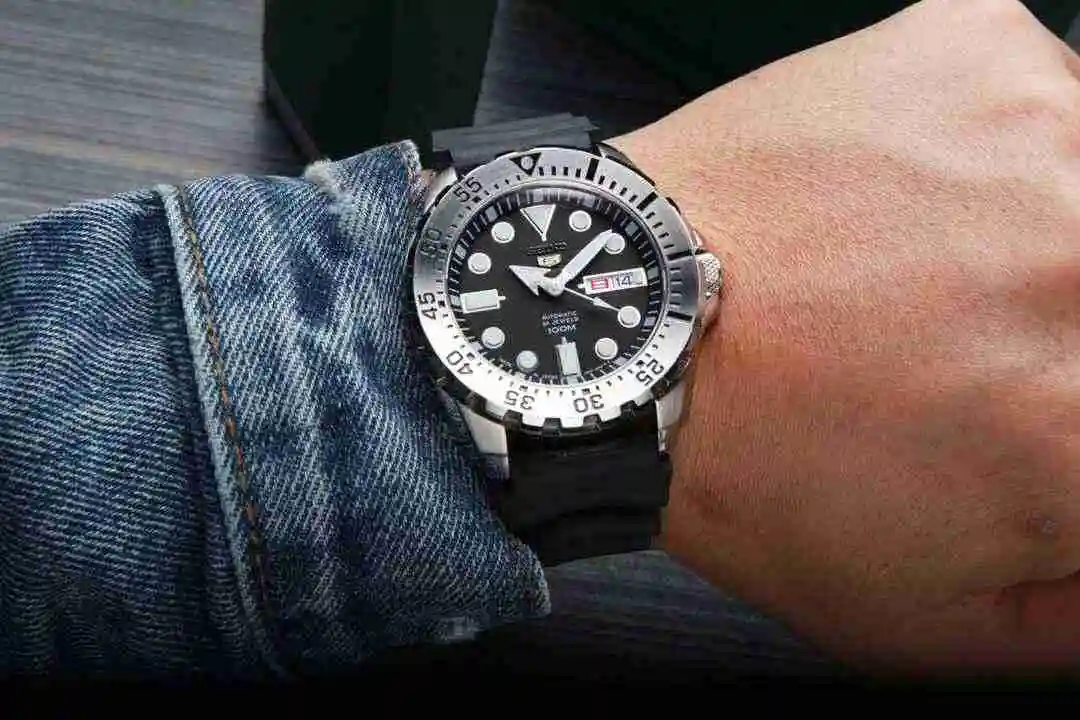 General Watches SEIKO Watch Men's Watch Paired with Original Fully Automatic Mechanical Movement Top Grade 316 Precision Steel Case Case with Mineral Super Strong Mirror Diameter 43mm KK05800 view 9