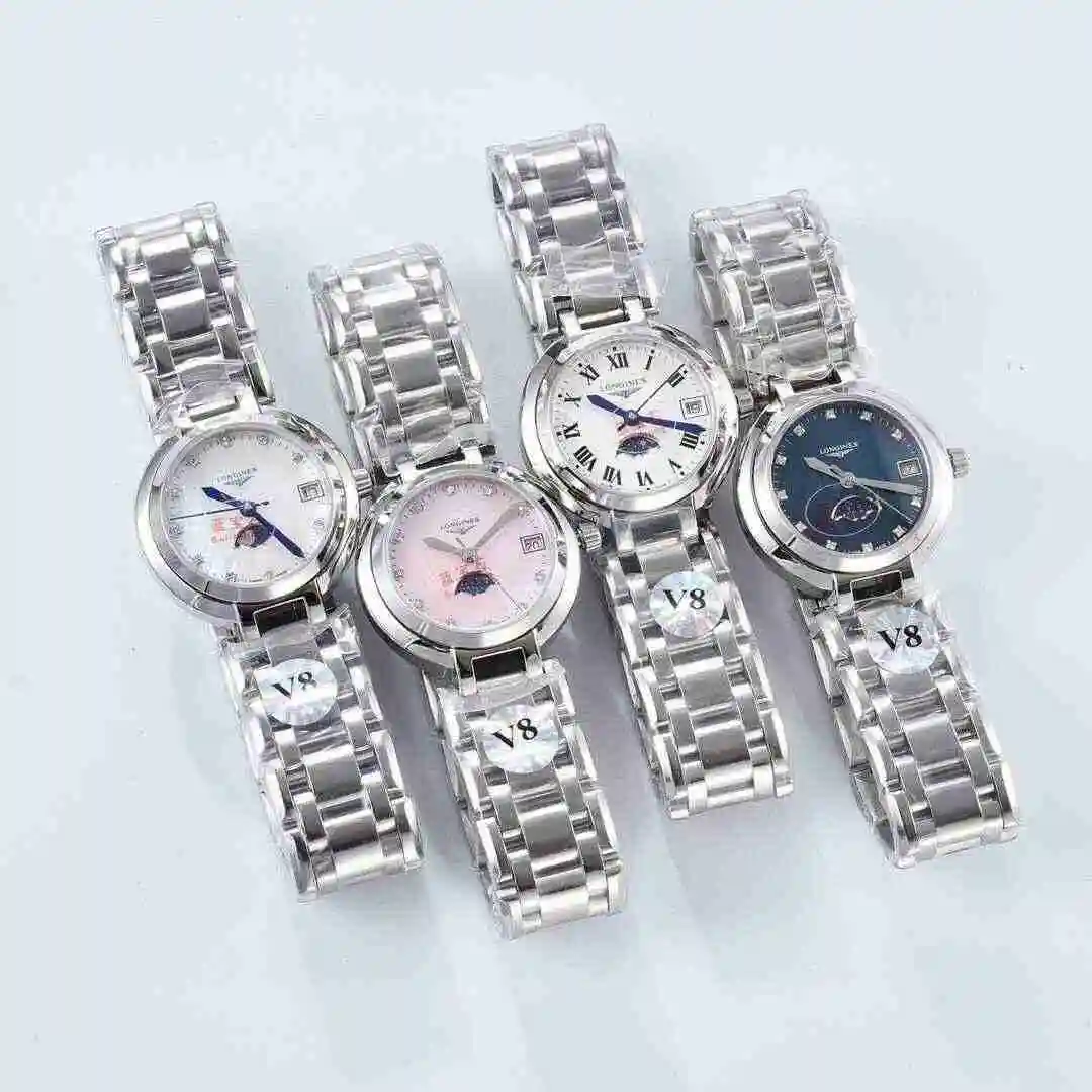 General Watches Longines Watch Women's Watch Paired with Original Fully Automatic Mechanical Movement Top grade 316 Precision Steel Case with Mineral Super Strong Mirror Diameter 30mm KK02450 2 view 2