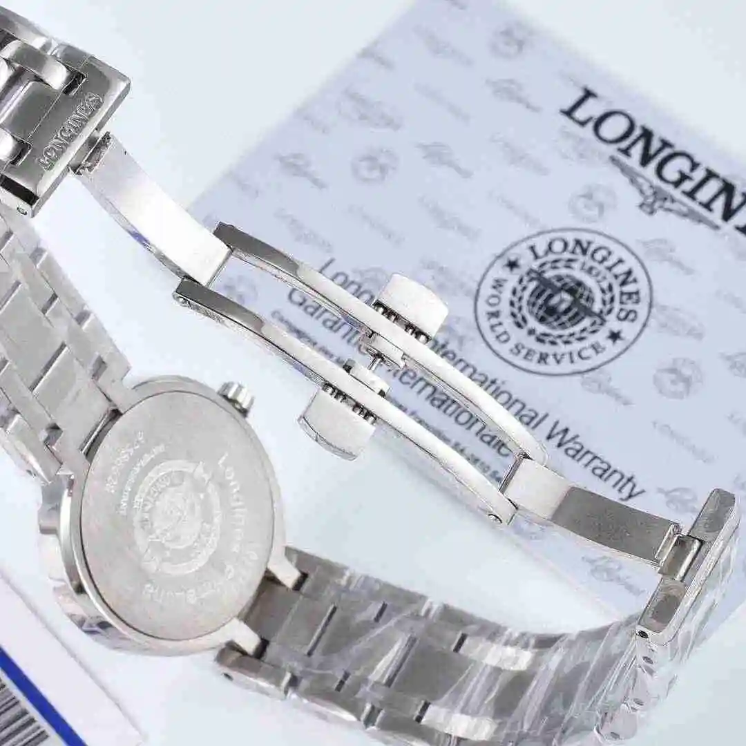 General Watches Longines Watch Women's Watch Paired with Original Fully Automatic Mechanical Movement Top grade 316 Precision Steel Case with Mineral Super Strong Mirror Diameter 30mm KK02450 2 view 3