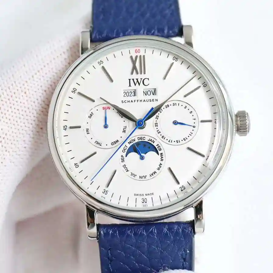 General Watches IWC Wan @ National Watch Men's Watch Paired with Original Fully Automatic Mechanical Movement Top Grade 316 Precision Steel Case with Mineral Super Strong Mirror Diameter 40mm KK012500 view 7
