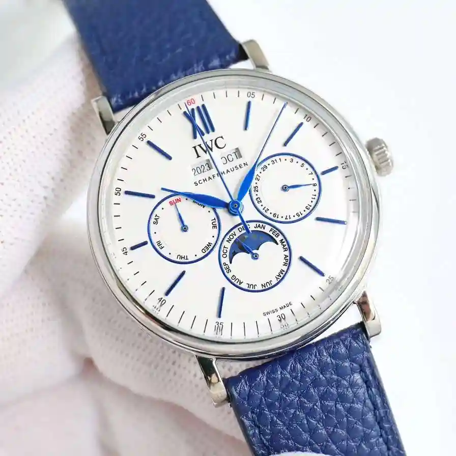 General Watches IWC Wan @ National Watch Men's Watch Paired with Original Fully Automatic Mechanical Movement Top Grade 316 Precision Steel Case with Mineral Super Strong Mirror Diameter 40mm KK012500 view 8