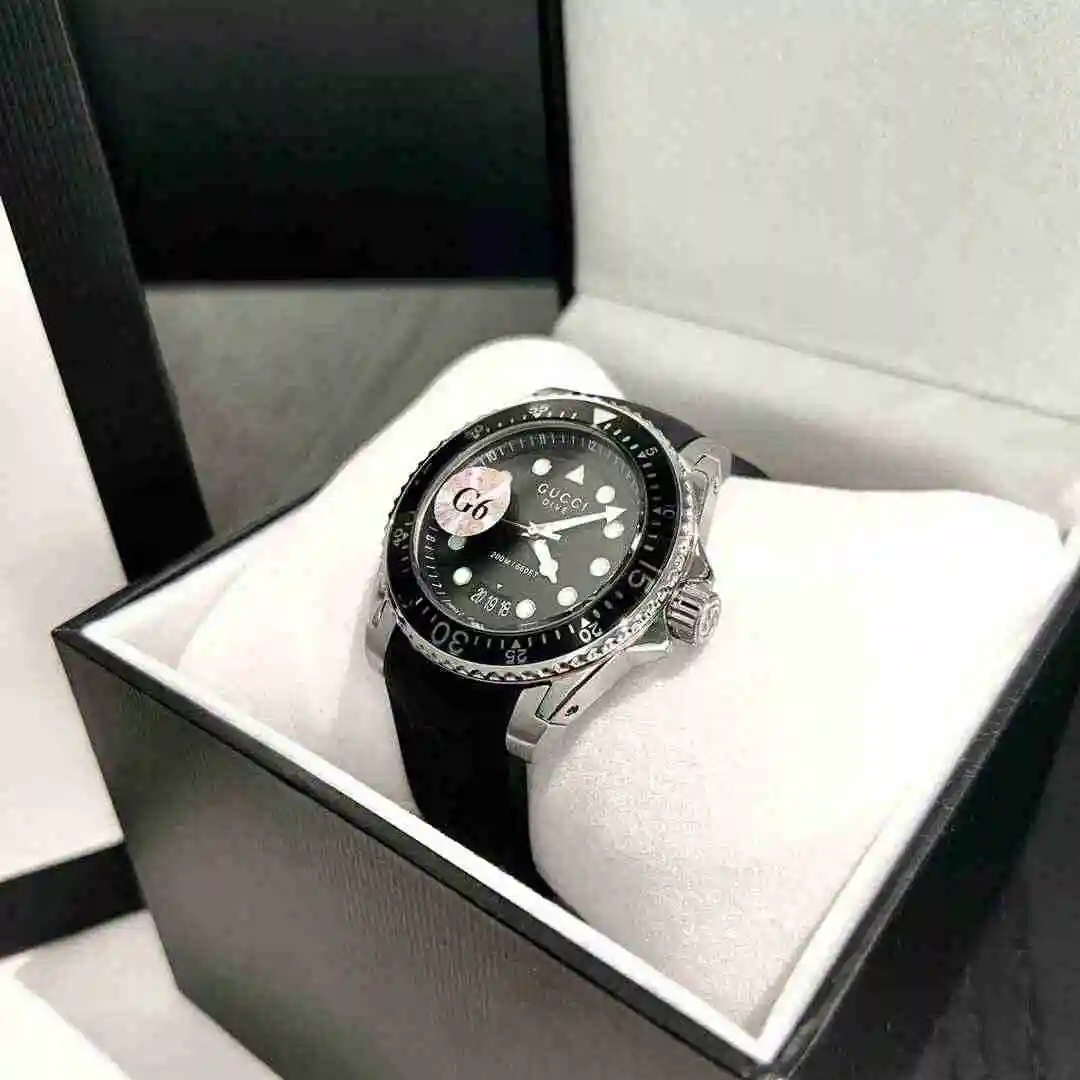 General Watches GUCCI Gucci Watch Couple Watch Paired with Original Fully Automatic Mechanical Movement Top grade 316 Precision Steel Case Case with Mineral Super Strong Mirror Diameter 40mm KK03250 3 view 3