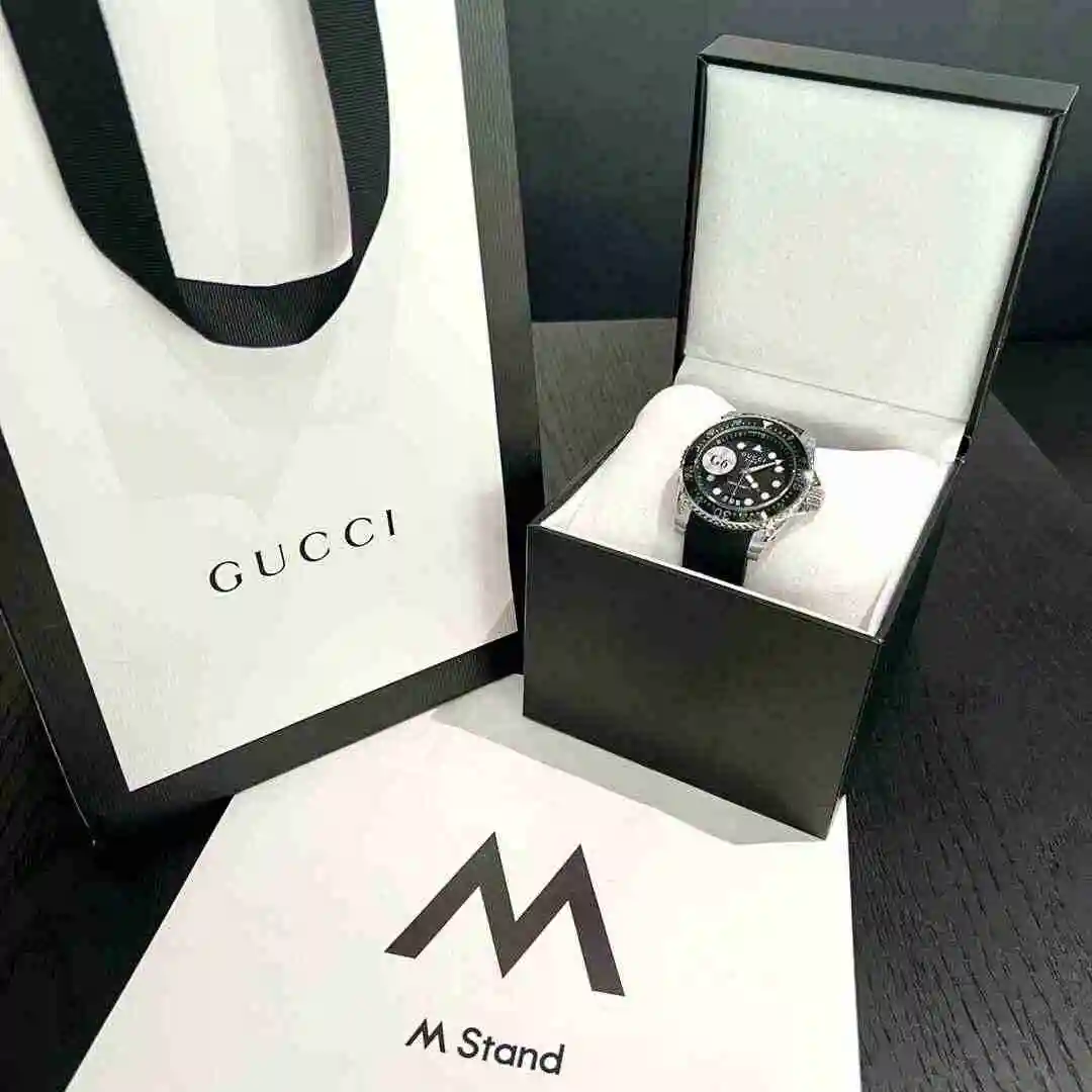 General Watches GUCCI Gucci Watch Couple Watch Paired with Original Fully Automatic Mechanical Movement Top grade 316 Precision Steel Case Case with Mineral Super Strong Mirror Diameter 40mm KK03250 3 view 6
