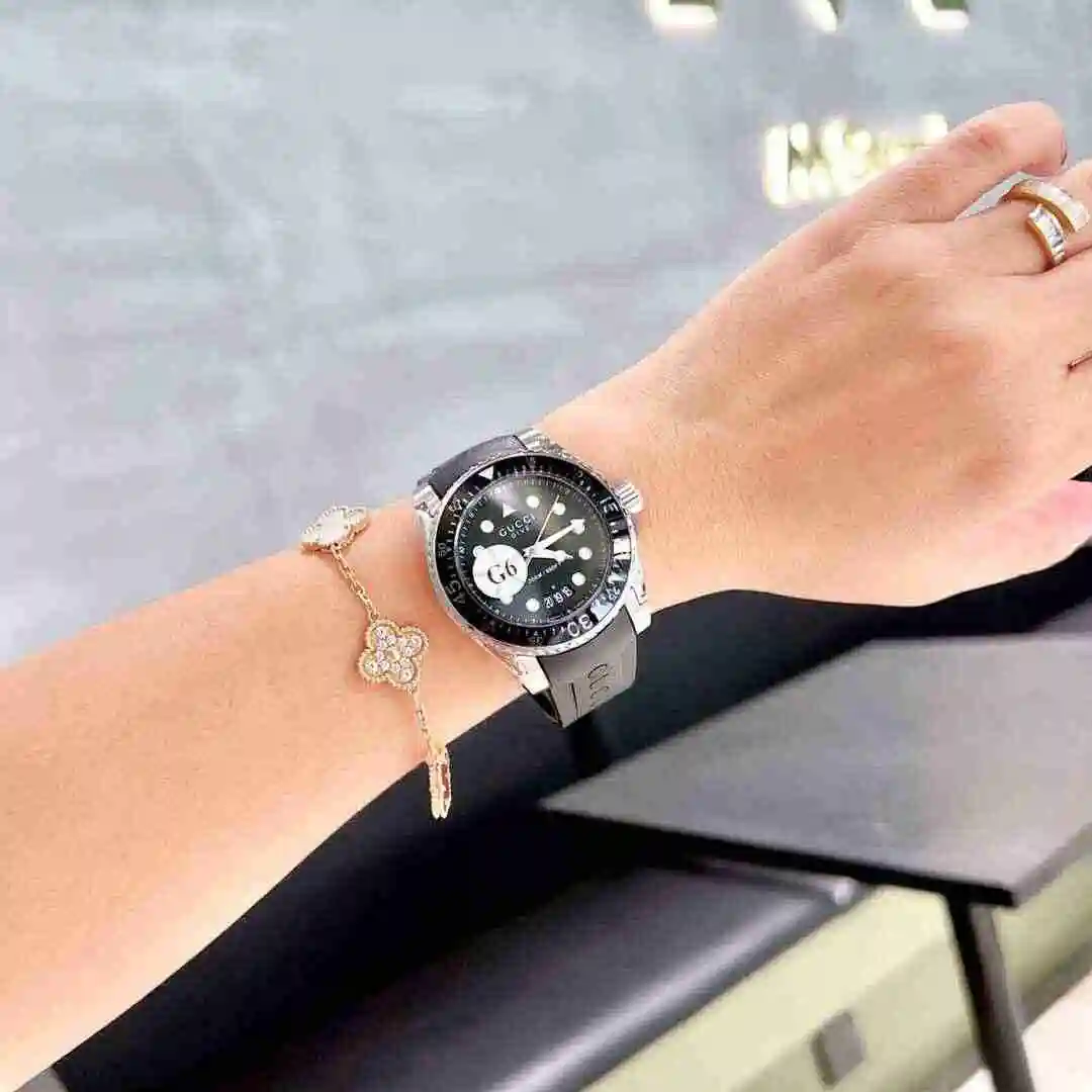 General Watches GUCCI Gucci Watch Couple Watch Paired with Original Fully Automatic Mechanical Movement Top grade 316 Precision Steel Case Case with Mineral Super Strong Mirror Diameter 40mm KK03250 3 view 7