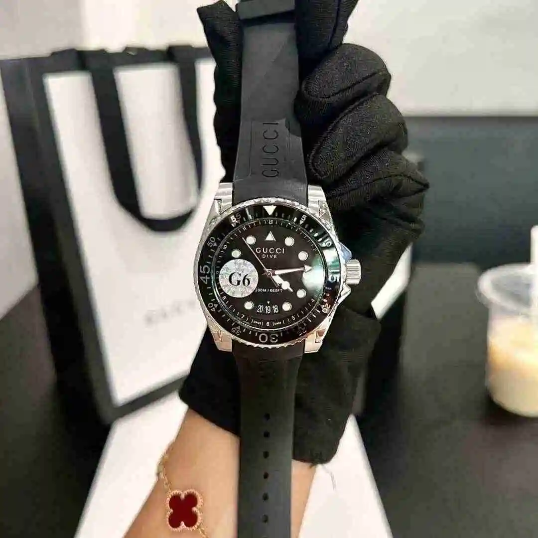 General Watches GUCCI Gucci Watch Couple Watch Paired with Original Fully Automatic Mechanical Movement Top grade 316 Precision Steel Case Case with Mineral Super Strong Mirror Diameter 40mm KK03250 3 view 8