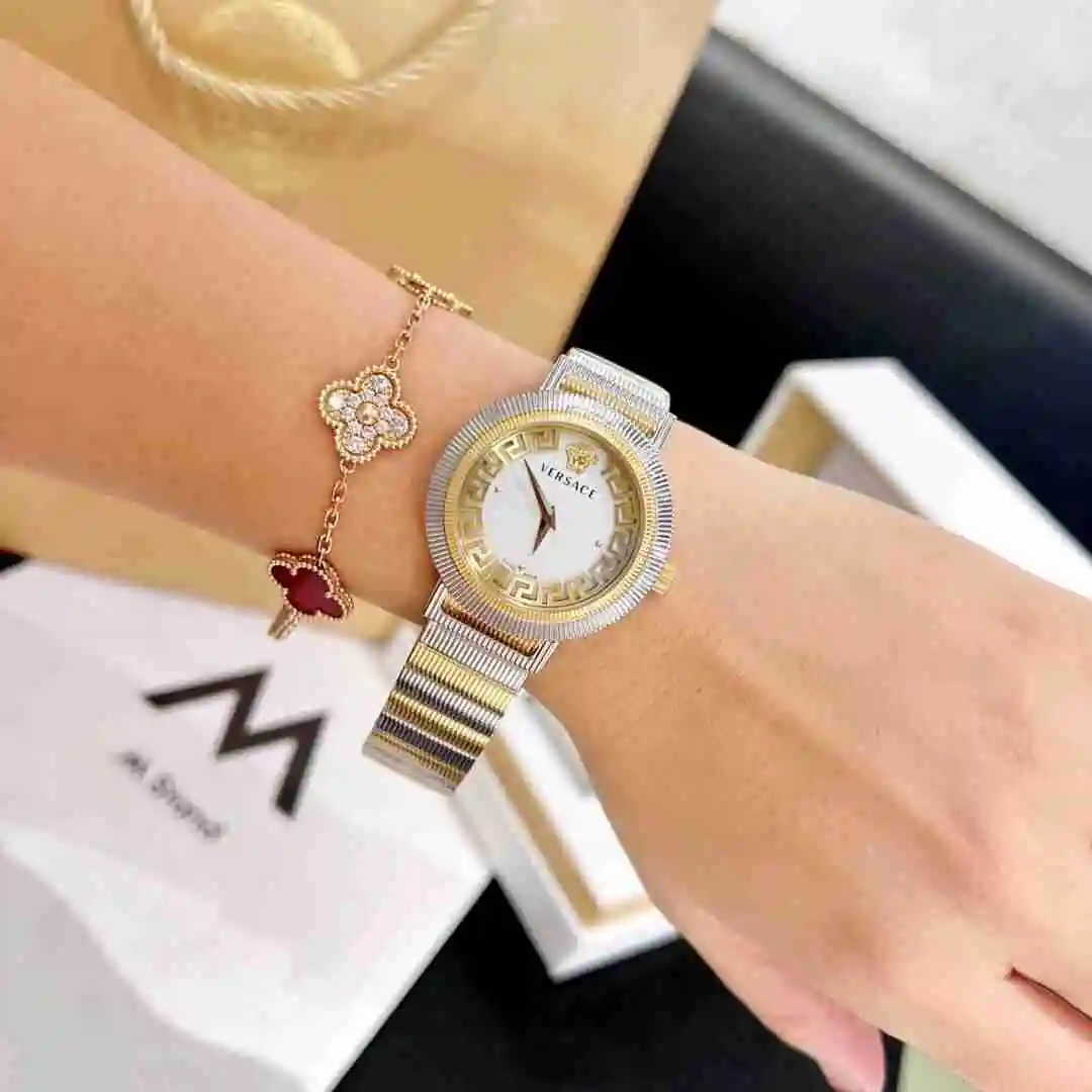 General Watches VER Versace Watch Women's Watch Paired with Original Fully Automatic Mechanical Movement Top Grade 316 Precision Steel Case with Mineral Super Strong Mirror Diameter 36cm KK03050 1 view 2