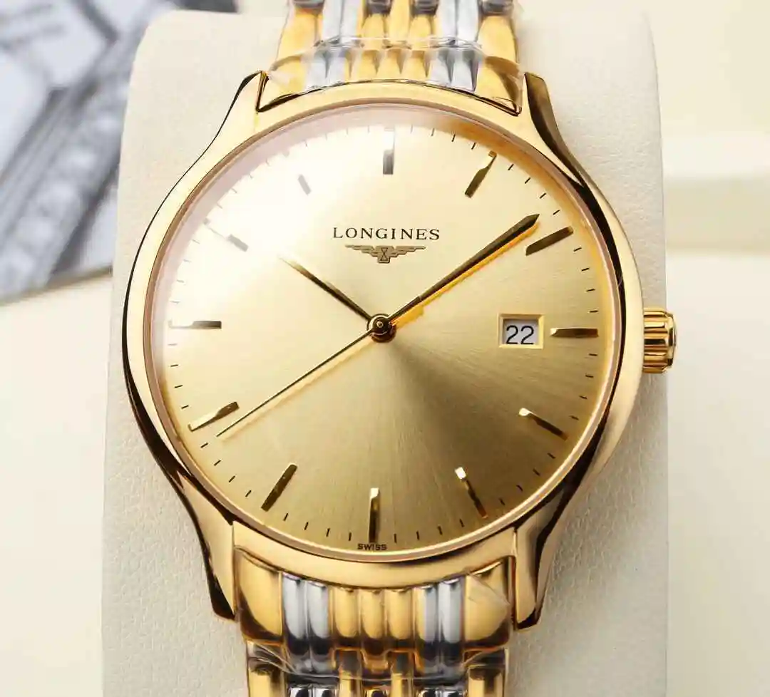 General Watches Longines Watch Men's Watch Paired with Original Fully Automatic Mechanical Movement Top Grade 316 Precision Steel Case with Mineral Super Strong Mirror Diameter 39mm KK04250 3 view 7