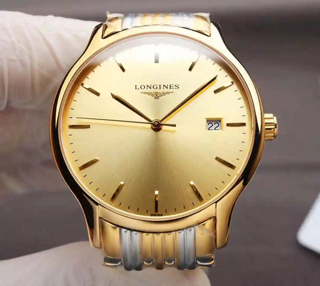 General Watches Longines Watch Men's Watch Paired with Original Fully Automatic Mechanical Movement Top Grade 316 Precision Steel Case with Mineral Super Strong Mirror Diameter 39mm KK04250 3 view 9