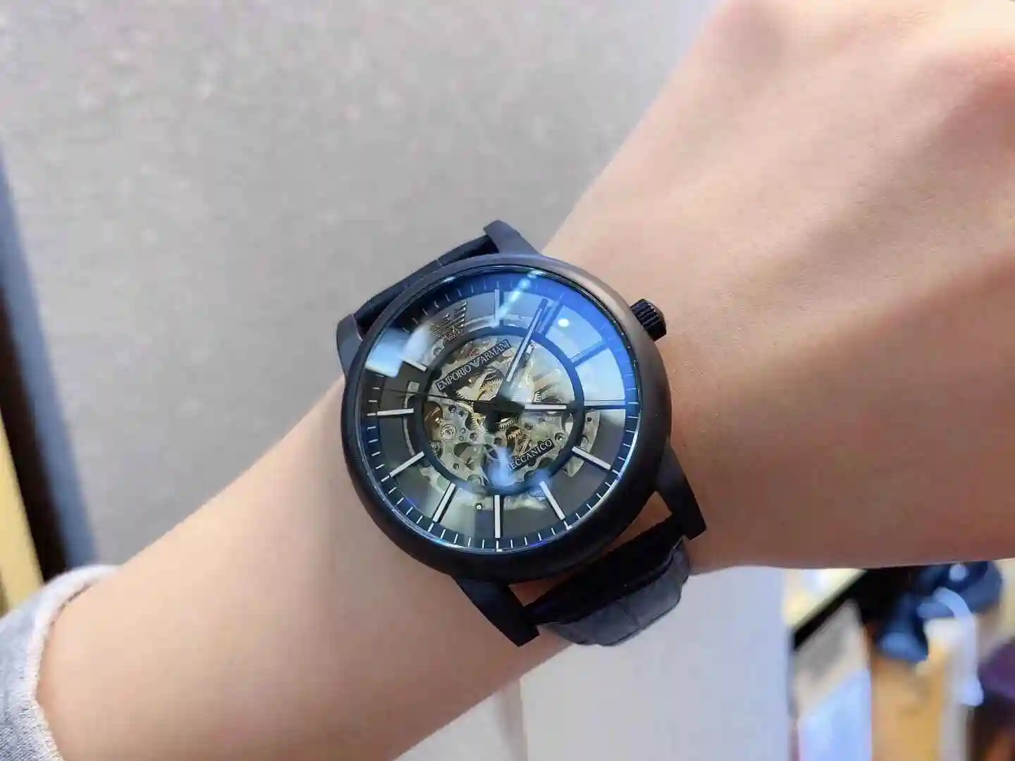 General Watches Armani Watch Men's Watch Paired with Original Fully Automatic Mechanical Movement Top Grade 316 Precision Steel Case with Mineral Super Strong Mirror Diameter 40mm KK03050 1 view 2