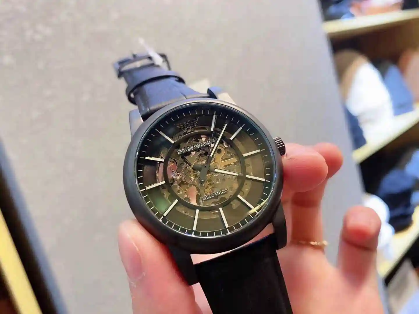General Watches Armani Watch Men's Watch Paired with Original Fully Automatic Mechanical Movement Top Grade 316 Precision Steel Case with Mineral Super Strong Mirror Diameter 40mm KK03050 1 view 3