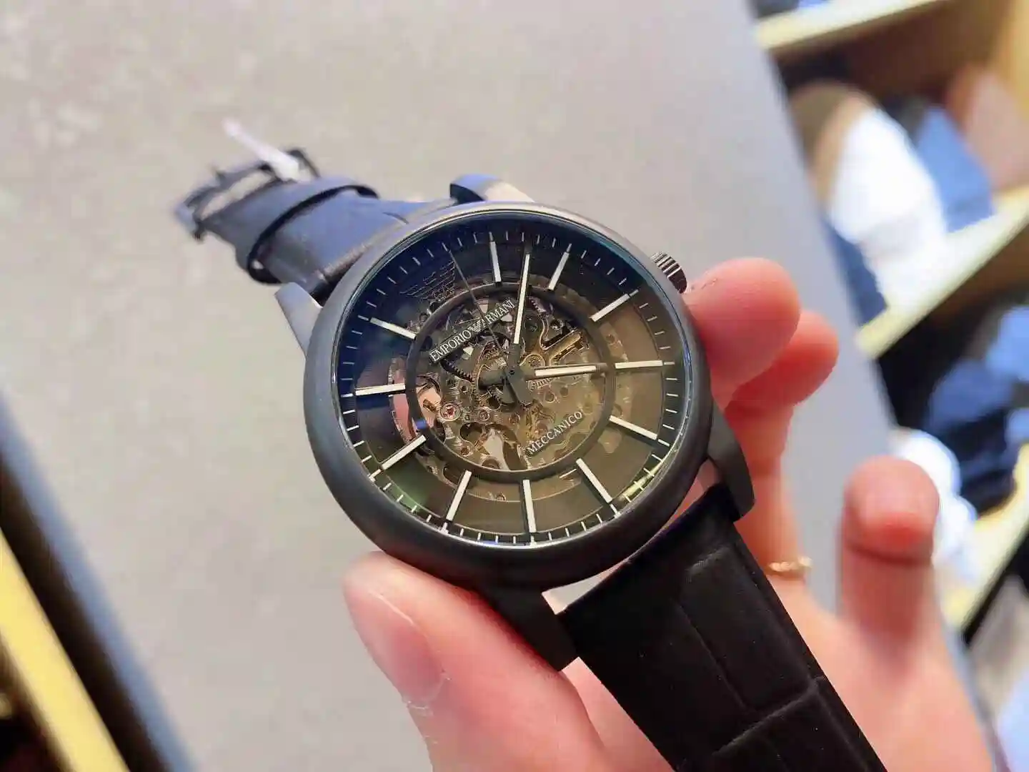General Watches Armani Watch Men's Watch Paired with Original Fully Automatic Mechanical Movement Top Grade 316 Precision Steel Case with Mineral Super Strong Mirror Diameter 40mm KK03050 1 view 4