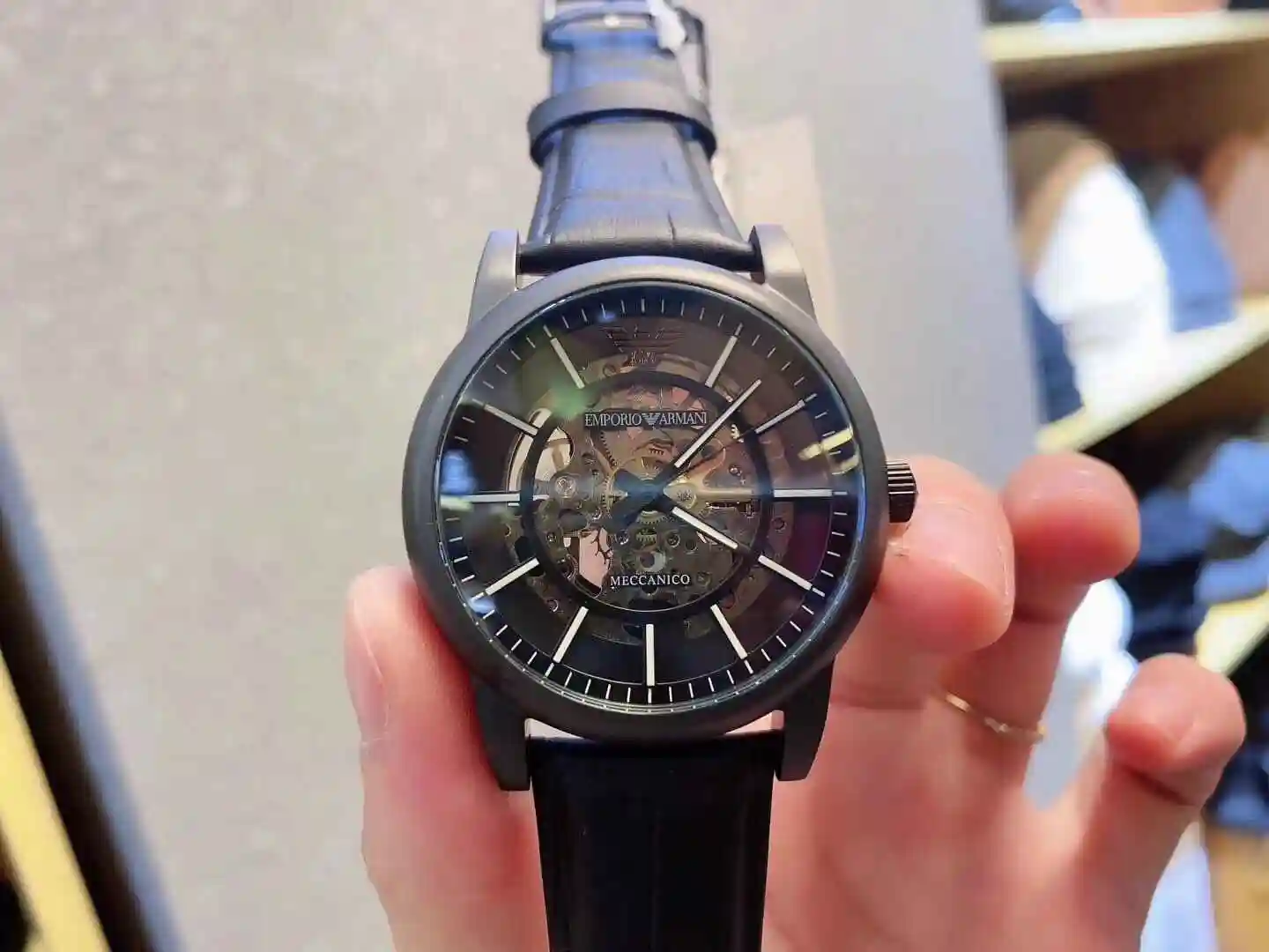 General Watches Armani Watch Men's Watch Paired with Original Fully Automatic Mechanical Movement Top Grade 316 Precision Steel Case with Mineral Super Strong Mirror Diameter 40mm KK03050 1 view 5