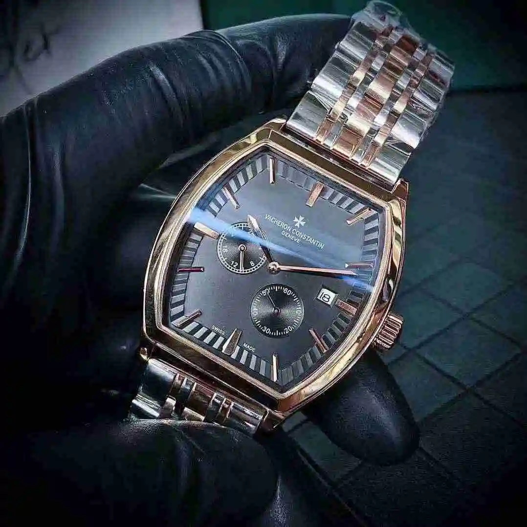 General Watches Vacheron Constantin Jiangshi Danton Watch Men's Watch Paired with Original Fully Automatic Mechanical Movement, Top Grade 316 Precision Steel Case with Mineral Super Strong Mirror Diameter 43mm KK04650 view 4
