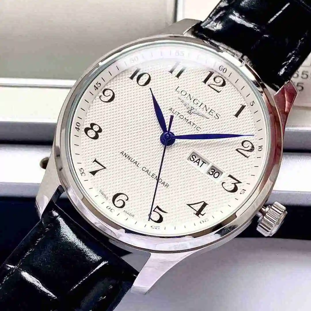 General Watches Longines Watch Men's Watch Paired with Original Fully Automatic Mechanical Movement Top Grade 316 Precision Steel Case with Mineral Super Strong Mirror Diameter 40mm KK04350 1 view 3