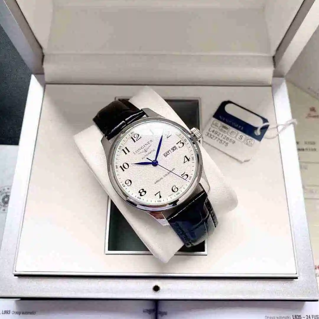 General Watches Longines Watch Men's Watch Paired with Original Fully Automatic Mechanical Movement Top Grade 316 Precision Steel Case with Mineral Super Strong Mirror Diameter 40mm KK04350 1 view 5