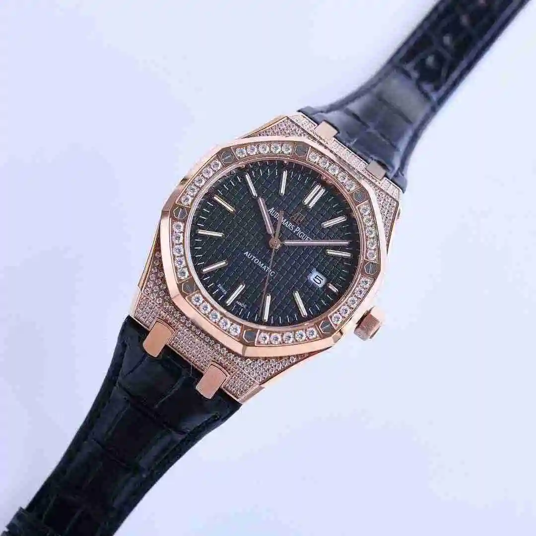 General Watches Audemars Piguet Aibi Watch Men's Watch Paired with Original Fully Automatic Mechanical Movement, Top Grade 316 Precision Steel Case with Mineral Super Strong Mirror Diameter 41mm kk018500 view 3