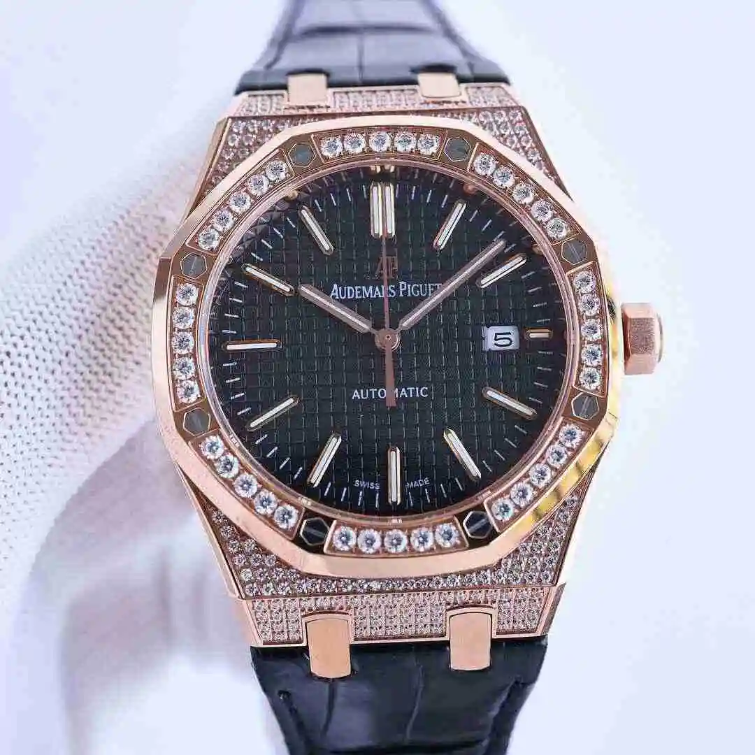 General Watches Audemars Piguet Aibi Watch Men's Watch Paired with Original Fully Automatic Mechanical Movement, Top Grade 316 Precision Steel Case with Mineral Super Strong Mirror Diameter 41mm kk018500 view 9