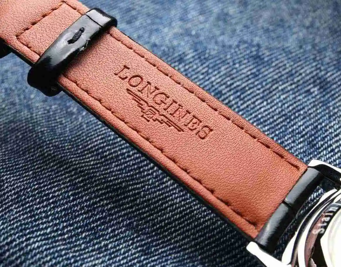 General Watches Longines watch for men with original fully automatic mechanical movement, top grade 316 precision steel case with mineral super strong mirror diameter 40mm kk07250 2 view 2