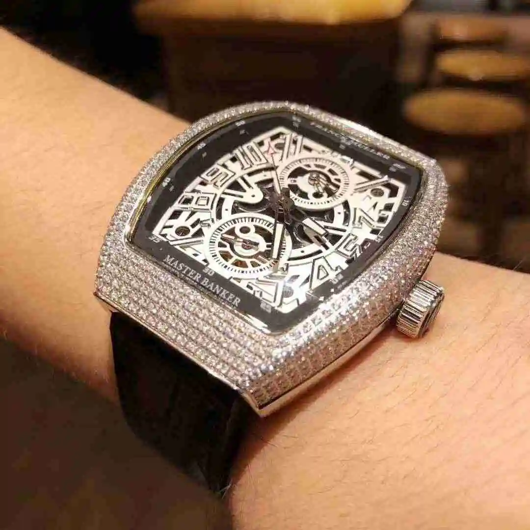 General Watches Franck Muller Frank Muller 700 Gold Black 750 Watch view 4