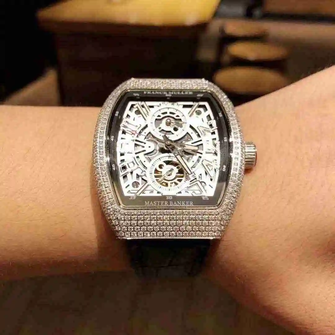 General Watches Franck Muller Frank Muller 700 Gold Black 750 Watch view 5