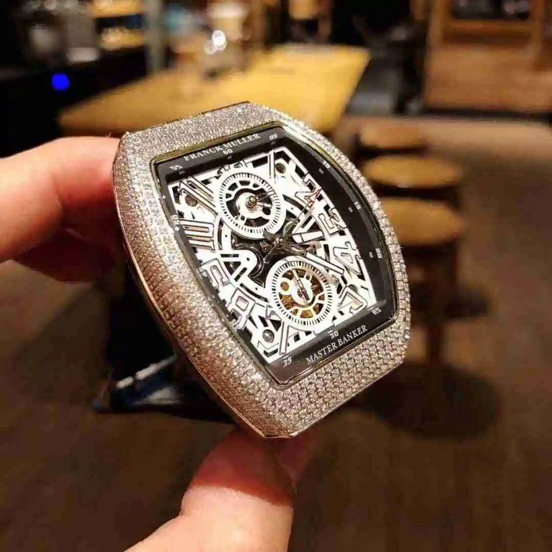 General Watches Franck Muller Frank Muller 700 Gold Black 750 Watch view 8