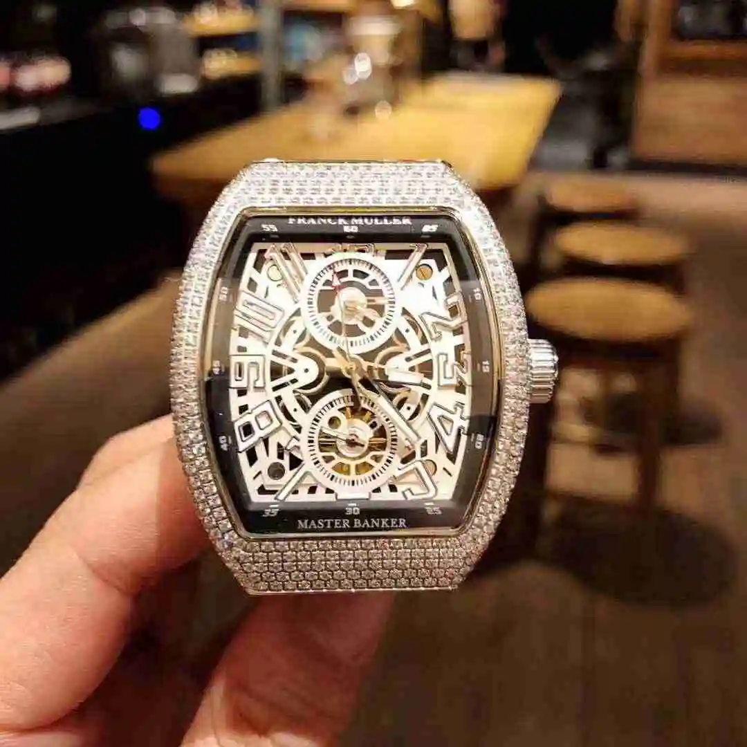 General Watches Franck Muller Frank Muller 700 Gold Black 750 Watch view 9