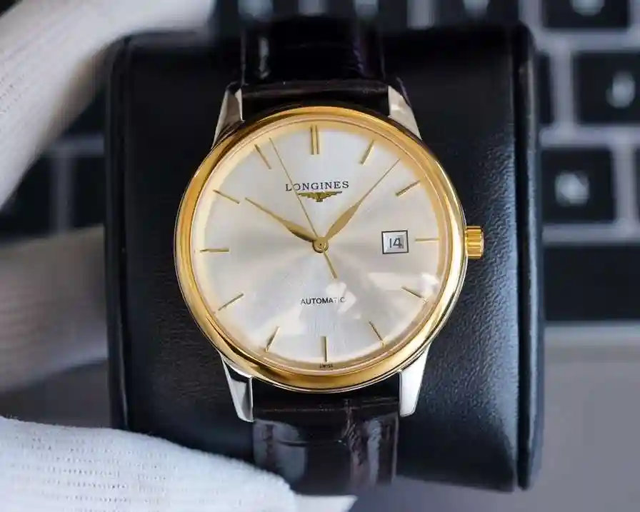 General Watches Longines White 560 Gold 580 Steel+20 Watch view 9