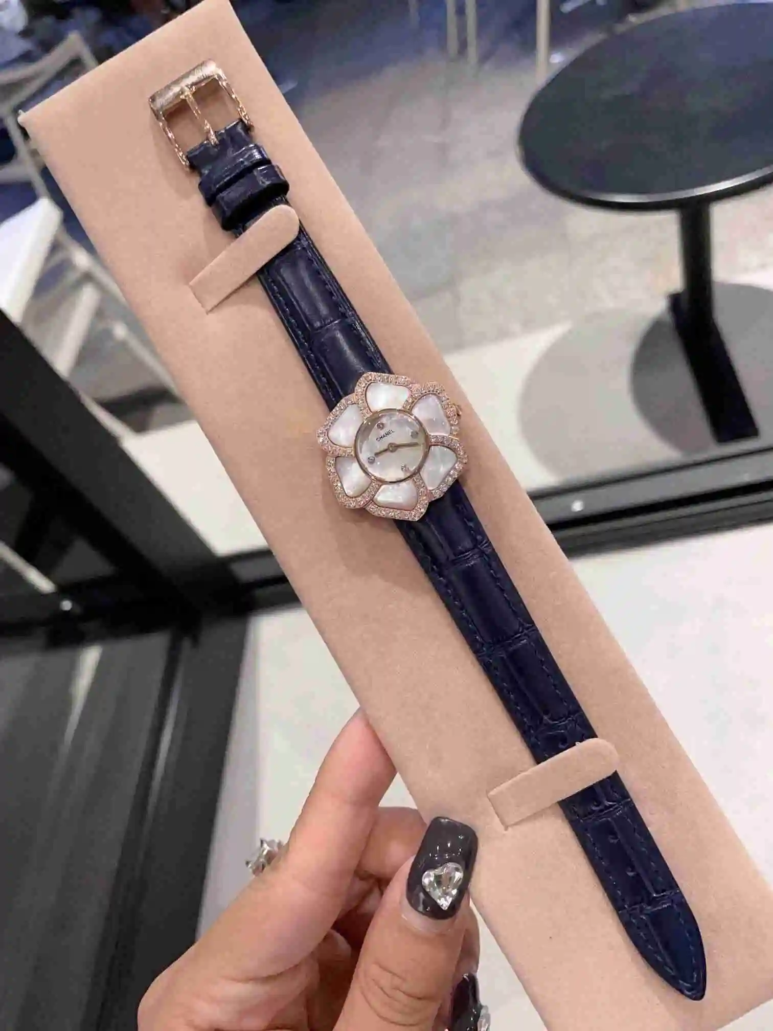 General Watches Chanel Chanel Watch Women's Watch Paired with Original Fully Automatic Mechanical Movement Top Grade 316 Precision Steel Case with Mineral Super Mirror Surface KK02350 view 9