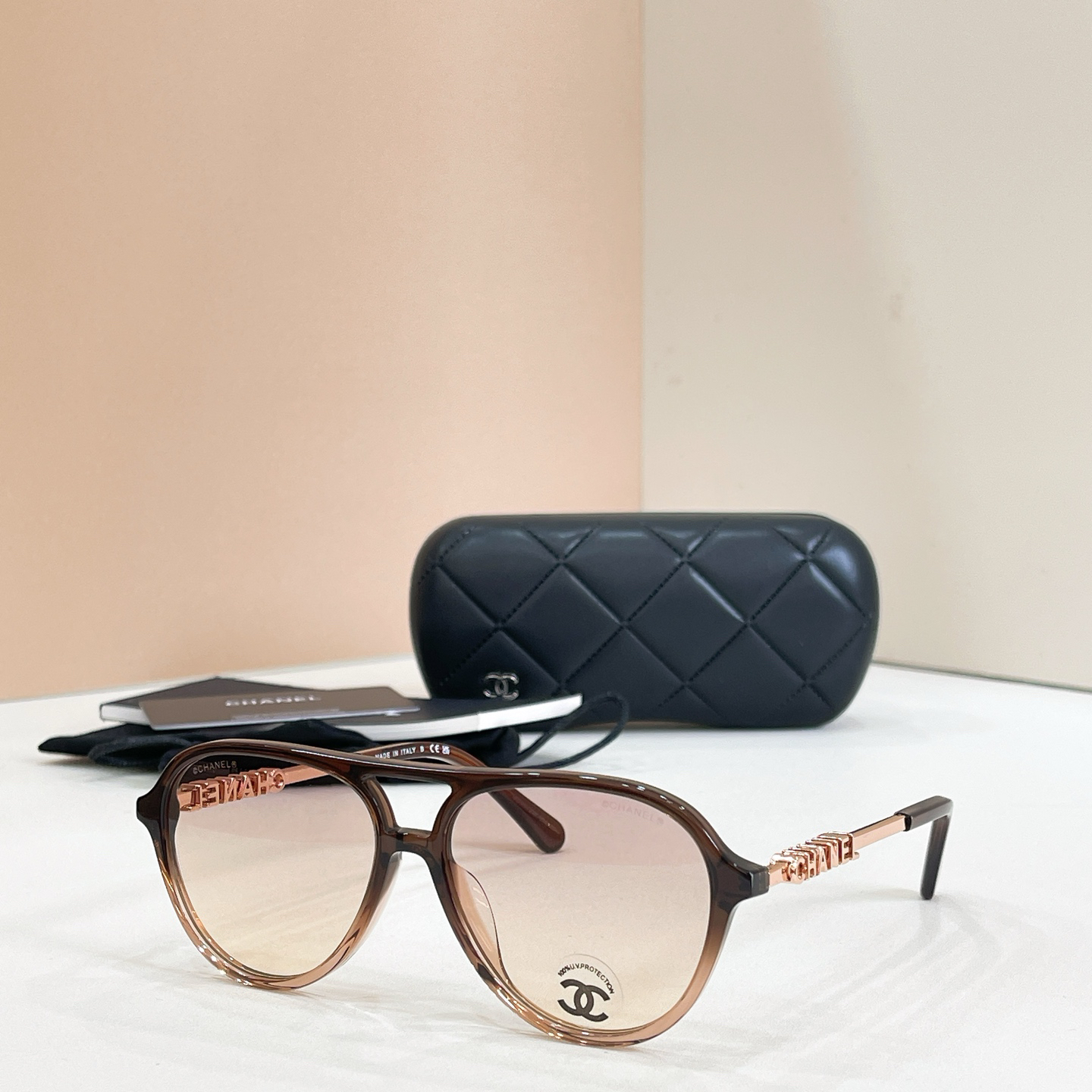CHANE EL:CH3504 Size 54-15-140 Sunglasses view 5