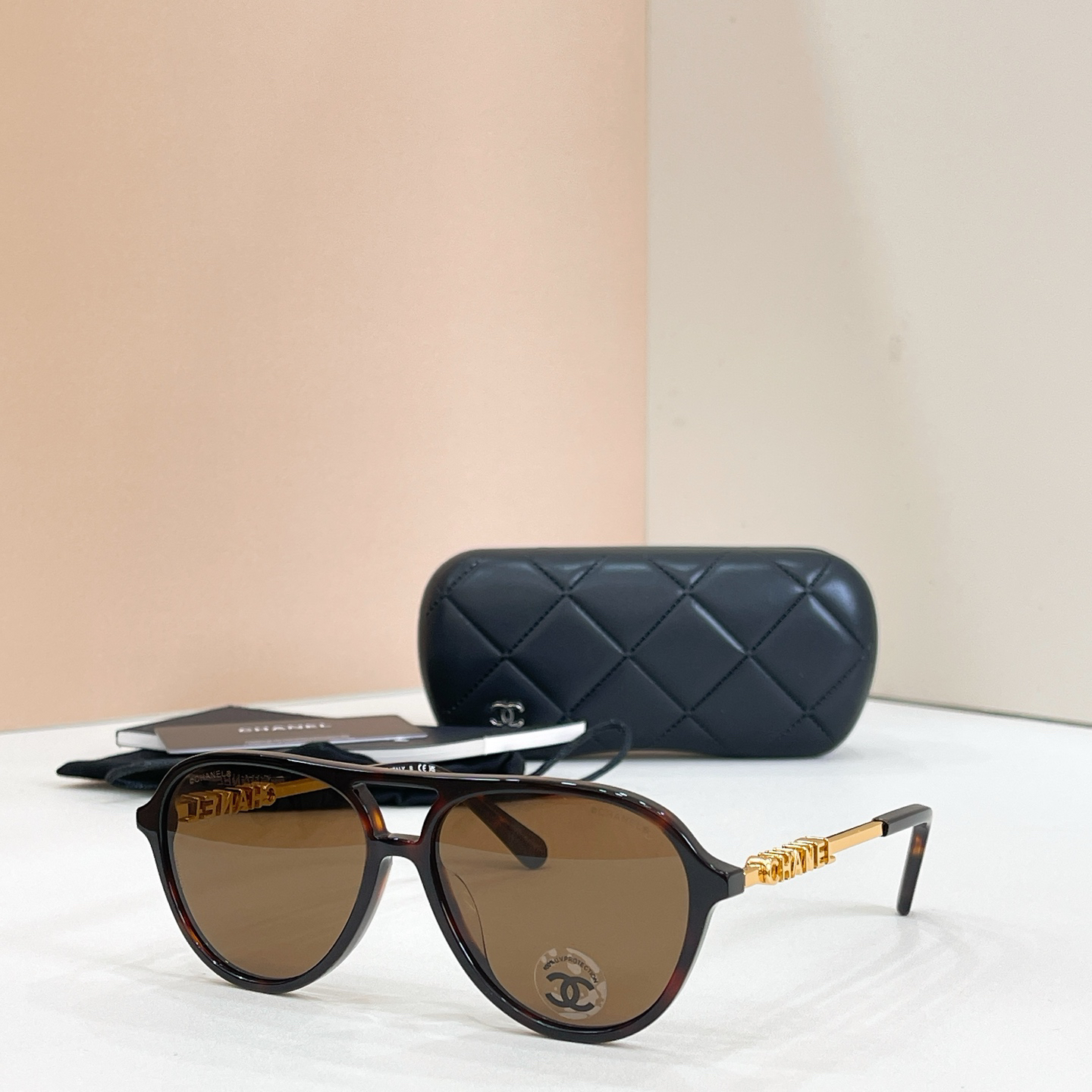 CHANE EL:CH3504 Size 54-15-140 Sunglasses view 6