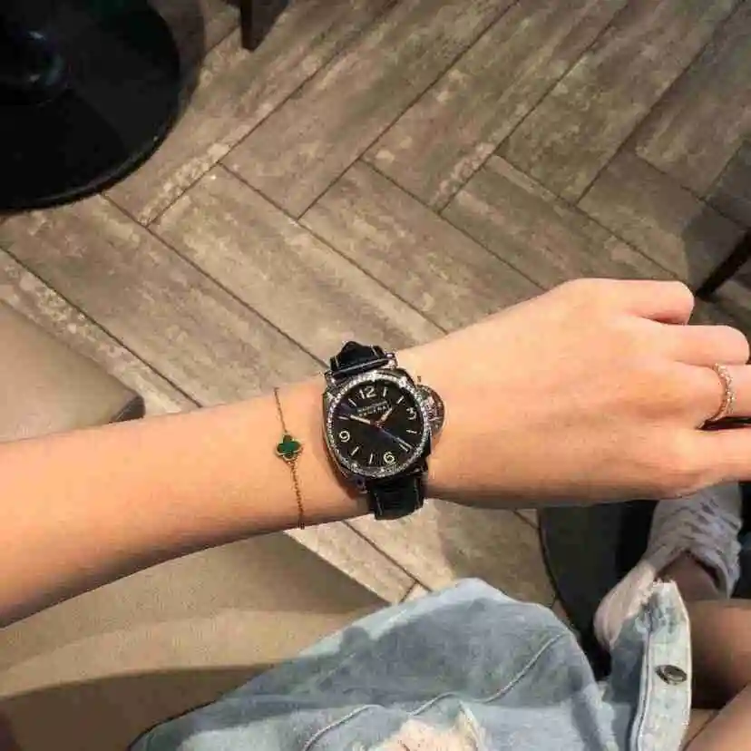 General Watches Panerai Peinahai Watch Women's Watch Paired with Original Fully Automatic Mechanical Movement Top Grade 316 Precision Steel Case with Mineral Super Strong Mirror Diameter 35mm KK03250 view 4