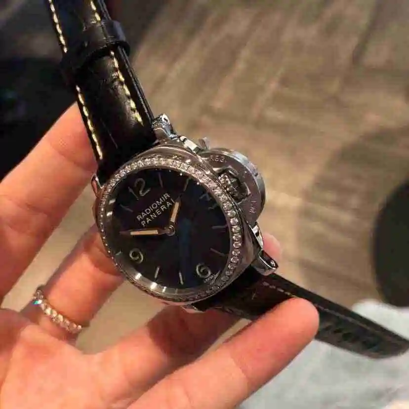 General Watches Panerai Peinahai Watch Women's Watch Paired with Original Fully Automatic Mechanical Movement Top Grade 316 Precision Steel Case with Mineral Super Strong Mirror Diameter 35mm KK03250 view 6