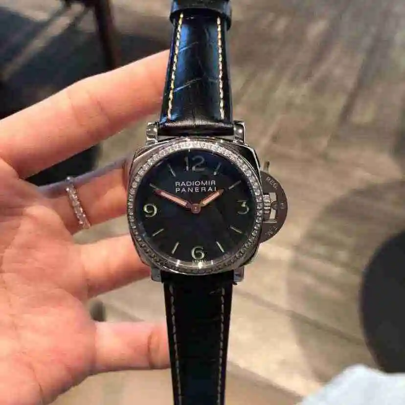 General Watches Panerai Peinahai Watch Women's Watch Paired with Original Fully Automatic Mechanical Movement Top Grade 316 Precision Steel Case with Mineral Super Strong Mirror Diameter 35mm KK03250 view 7