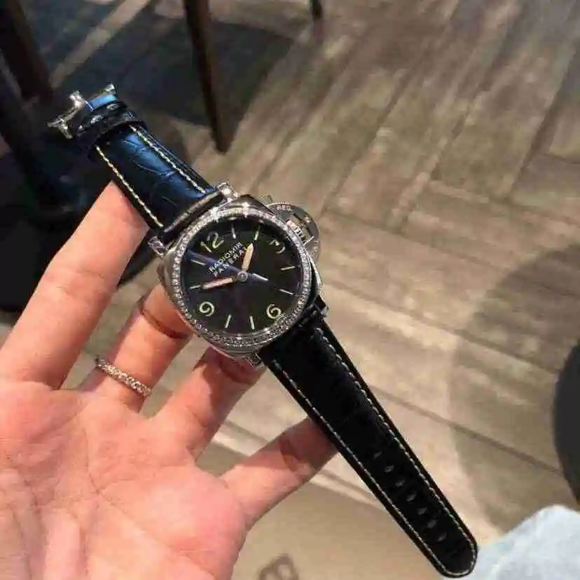 General Watches Panerai Peinahai Watch Women's Watch Paired with Original Fully Automatic Mechanical Movement Top Grade 316 Precision Steel Case with Mineral Super Strong Mirror Diameter 35mm KK03250 view 8