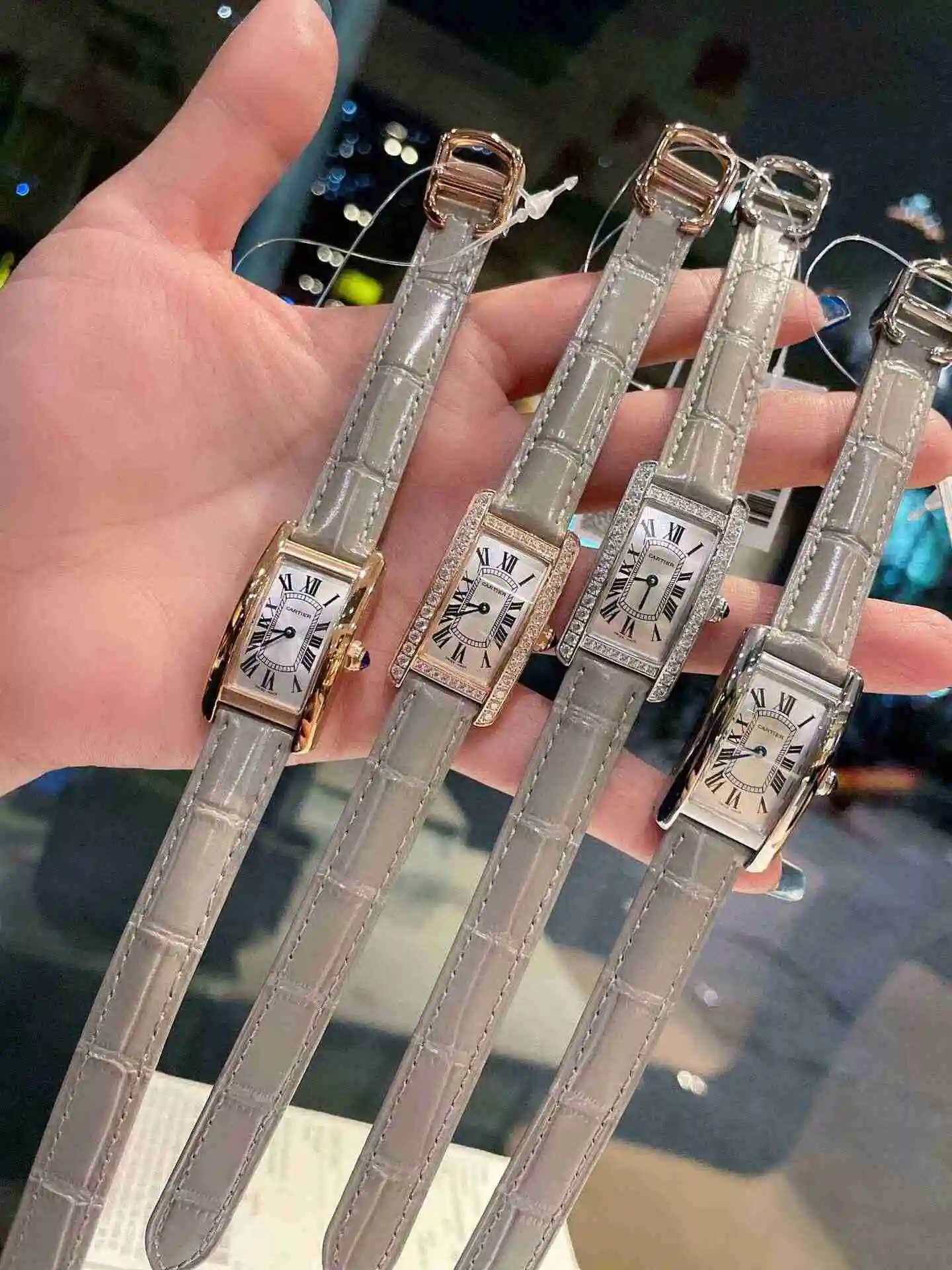 General Watches Cartier Watch Women's Watch Paired with Original Fully Automatic Mechanical Movement Top Grade 316 Precision Steel Case with Mineral Super Strong Mirror Diameter 34x19mm KK03450 view 2