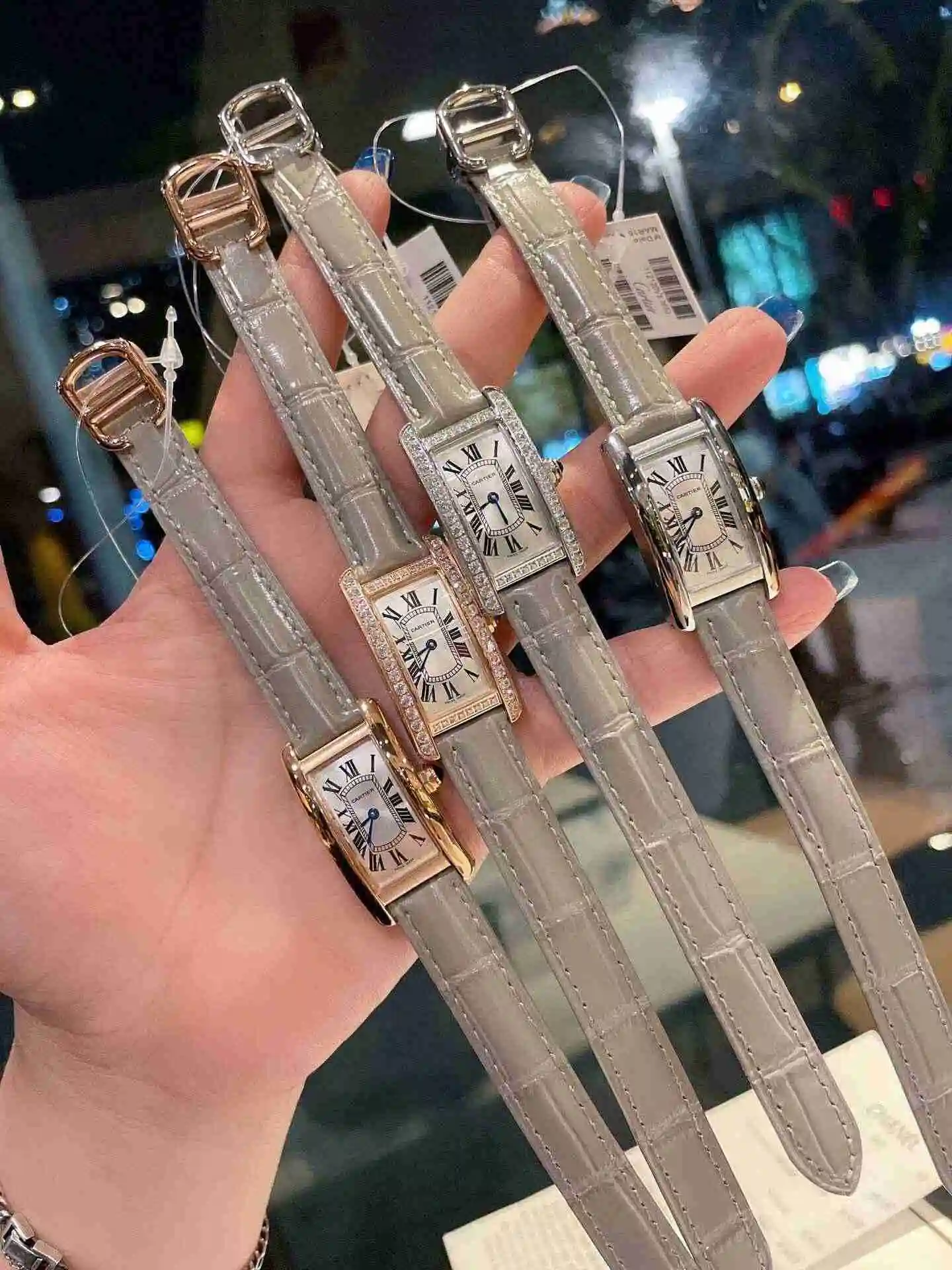 General Watches Cartier Watch Women's Watch Paired with Original Fully Automatic Mechanical Movement Top Grade 316 Precision Steel Case with Mineral Super Strong Mirror Diameter 34x19mm KK03450 view 3